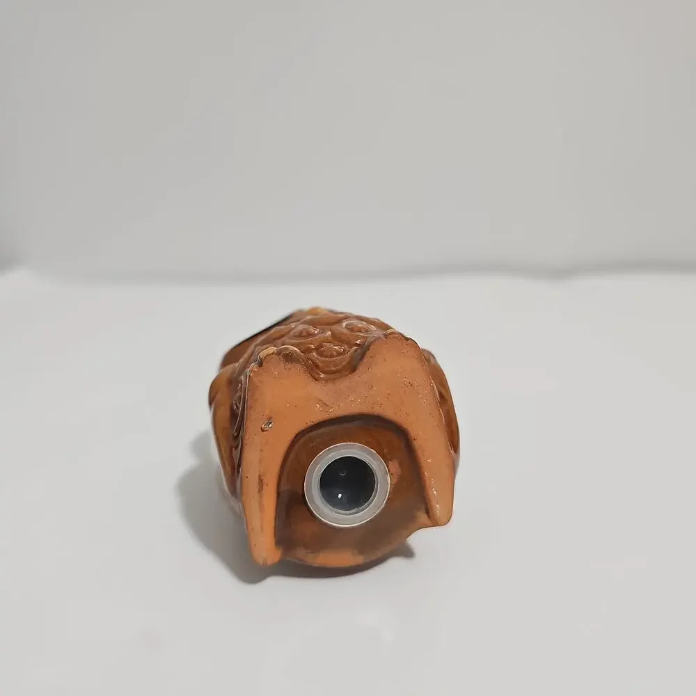 Vintage Ceramic Owl Pepper Salt Shaker MCM Retro Replacement Glossy